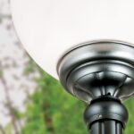 Lampadar pentru exterior REIKA,  E27 1x60W aluminiu finisaj negru inaltime 250cm IP43 ORION - imagine 6