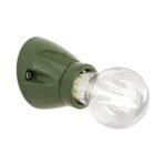 Aplica FROST, oblica, 1 bec E27, ceramică, verde ORION - imagine 5