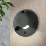 Aplica LED Ext CONRAD încastrată aluminiu antracit 5W/400lm/3000K Ø80mm IP66, Orion - imagine 5