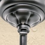 Aplica pentru exterior REIKA,  E27 1x60W aluminiu finisaj negru, inaltime 40cm IP43 ORION - imagine 5
