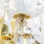 Aplica cu 2 brate MARIE CLAIRE din semicristal WA 2-521/2 MT Gold, 2 x E14, Orion Lighting Austria - imagine 4