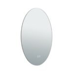 Oglindă baie LED FOCUS, Ø45cm, cu protecție anti-oxidare 18W CCT 3000/4000/5000, Anti-aburire, functie de memorie IP44 ORION - imagine 2