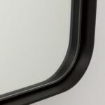 Oglindă ornamentala CARLO, cadru aluminiu negru anodizat, 152-76cm, montare orizontală sau verticală ORION - imagine 5