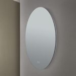 Oglindă baie LED FOCUS, Ø60cm, cu protecție anti-oxidare 25W CCT 3000/4000/5000, Anti-aburire, functie de memorie IP44 ORION - imagine 3