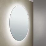 Oglindă baie LED FOCUS, Ø45cm, cu protecție anti-oxidare 18W CCT 3000/4000/5000, Anti-aburire, functie de memorie IP44 ORION - imagine 3
