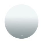 Oglindă baie LED FOCUS, Ø80cm, cu protecție anti-oxidare 27W CCT 3000/4000/6000, Anti-aburire, functie de memorie IP44 ORION - imagine 2