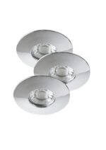 Lumină indirectă Randy, plastic crom, LED 4W, Ø80MM - imagine 4