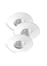 Lumină indirectă Randy, plastic alb, LED 4W, Ø80MM - imagine 4