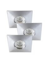 Lumină indirectă Randy, plastic crom, LED 4W, L78MM, H78MM - imagine 5