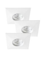 Lumină indirectă Randy, plastic alb, LED 4W, L78MM, H78MM - imagine 4