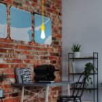 Pendul Roxy, Galben, E27 1x60W, Ø80mm, Rabalux