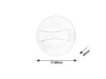 Aplică Neville, metal alb mat, LED 6W, Ø180MM - imagine 5