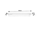 Lampă de dulap/cabinet Byron, metal argintiu, LED 4W, L445MM, H58MM - imagine 5