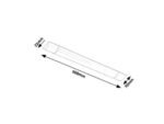 Lampă de dulap/cabinet Batten Light, plastic alb, LED 20W, L600MM, H70MM - imagine 7