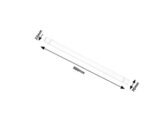 Lampă de dulap/cabinet Batten Light, plastic alb, LED 30W, L900MM, H70MM - imagine 7