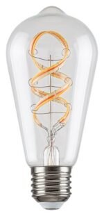 Bec Filament-LED, E27, 4W, 300lm, albă caldă 2700K (cod 1988) - imagine 5