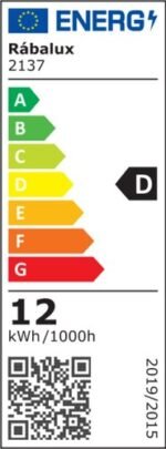 Bec SMD-LED, 12W, albă caldă 3000K - imagine 4