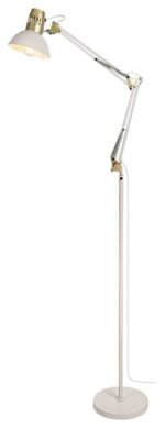 Lampadar Aristeo, metal bej, E27 x1 MAX 40W, Ø250MM, L660MM, H1710MM - imagine 3