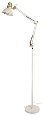 Lampadar Aristeo, metal bej, E27 x1 MAX 40W, Ø250MM, L660MM, H1710MM - imagine 4