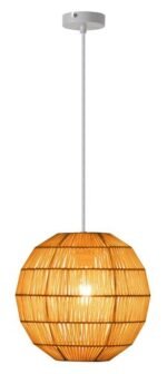 Pendul Arsena, metal galben, E27 x1 MAX 60W, Ø300MM - imagine 3