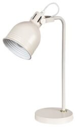 Veioză Flint, metal bej, E14 x1 MAX 25W, Ø140MM, L225MM, H440MM - imagine 3