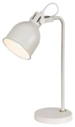 Veioză Flint, metal bej, E14 x1 MAX 25W, Ø140MM, L225MM, H440MM - imagine 4