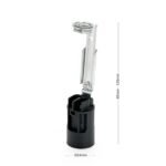 Soclu E14 Pentru Candelabre, Inălțime Reglabilă de la 95-125mm Negru 5 bucati ORION - imagine 4