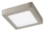 Lumină indirectă Lois, metal crom satin, abajur alb, LED 12W, L170MM, H170MM - imagine 3