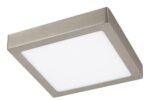Lumină indirectă Lois, metal crom satin, abajur alb, LED 18W, L225MM, H225MM - imagine 3