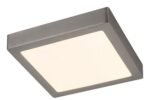 Lumină indirectă Lois, metal crom satin, abajur alb, LED 18W, L225MM, H225MM - imagine 4