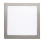Lumină indirectă Lois, metal crom satin, abajur alb, LED 18W, L225MM, H225MM - imagine 5