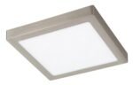 Lumină indirectă Lois, metal crom satin, abajur alb, LED 24W, L300MM, H300MM - imagine 3