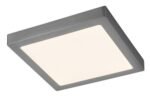 Lumină indirectă Lois, metal crom satin, abajur alb, LED 24W, L300MM, H300MM - imagine 4