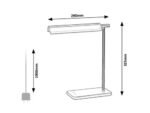 Veioză Horus, metal negru, LED 7W, L290MM, H325MM - imagine 7