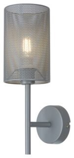 Aplică Callia, metal gri, E14 x1 MAX 25W, Ø100MM, H320MM - imagine 3