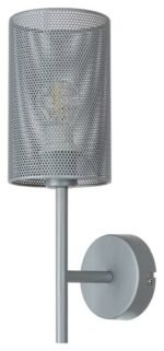 Aplică Callia, metal gri, E14 x1 MAX 25W, Ø100MM, H320MM - imagine 4
