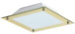 Plafonieră Lars, metal auriu, LED 18W, L400MM, H400MM - imagine 3