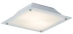 Plafonieră Lars, metal alb, LED 18W, L400MM, H400MM - imagine 4