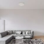 Plafonieră Lucas, metal alb, LED 24W, L375MM, H65MM