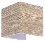 Aplică Cinnamon, metal/ lemn stejar, abajur alb, LED 7W, L125MM, H125MM - imagine 4
