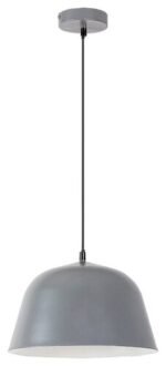 Pendul Malia, metal gri, E27 x1 MAX 60W, Ø295MM - imagine 4