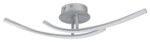 Plafonieră Tatjana, metal argintiu, abajur alb, LED 15W, L540MM, H120MM - imagine 4