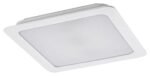 Lumină indirectă Shaun, plastic alb, LED 24W, L220MM, H220MM (cod 3170) - imagine 4