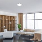 Lumină indirectă Shaun, plastic alb, LED 24W, L220MM, H220MM (cod 3170)