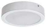 Lumină indirectă Shaun, plastic alb, LED 18W, Ø170MM - imagine 4