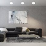 Lumină indirectă Shaun, plastic alb, LED 18W, Ø170MM