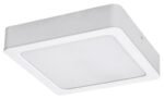 Lumină indirectă Shaun, plastic alb, LED 12W, L145MM, H145MM - imagine 3