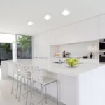 Lumină indirectă Shaun, plastic alb, LED 24W, L220MM, H220MM (cod 3176)
