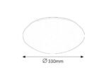 Plafonieră Lucas, metal alb, LED 18W, Ø330MM (cod 3435) - imagine 4