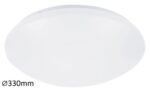 Plafonieră Lucas, metal alb, LED 18W, Ø330MM (cod 3435) - imagine 3